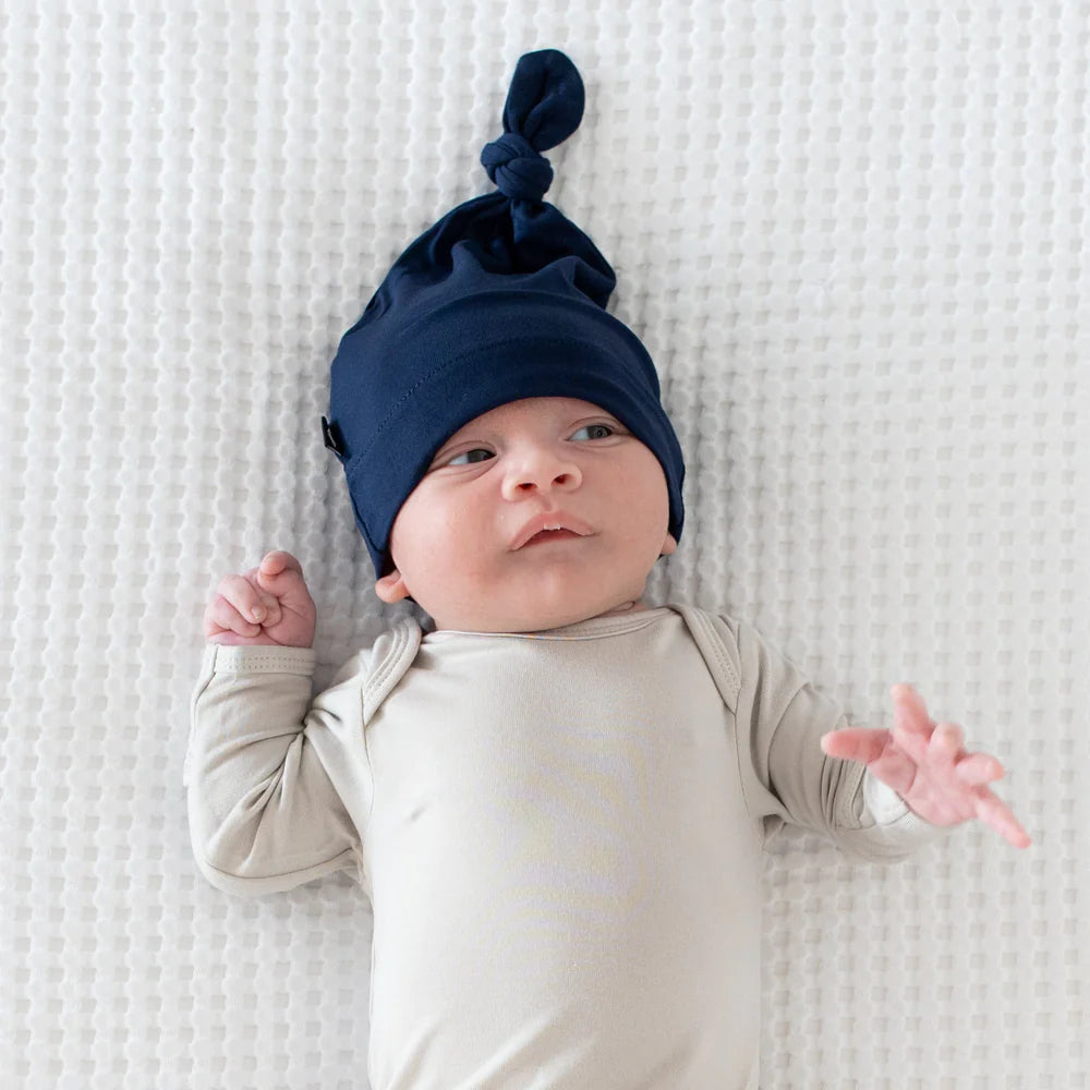 Kyte Baby Knotted Cap - Navy