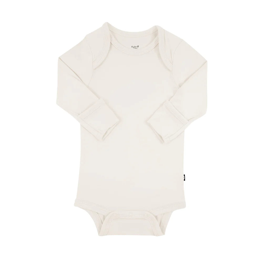 Kyte Baby Long Sleeve Bodysuit - Oat