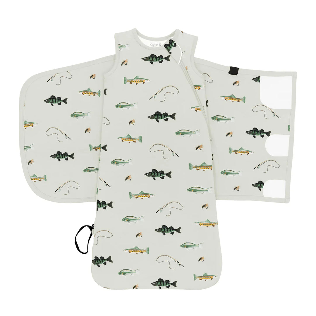 Kyte Baby 1.0 TOG Sleep Bag Swaddler - Fishing