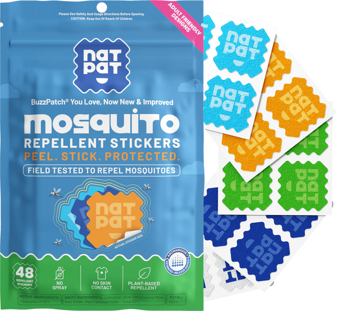 NATPAT Mosquito Repellent Patches for Adults