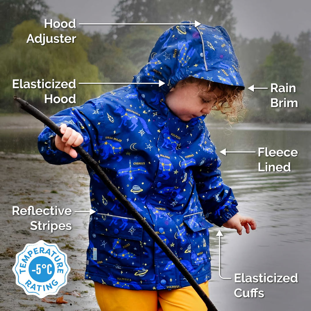 Jan &amp; Jul Cozy Dry Rain Jacket - Dark Spruce