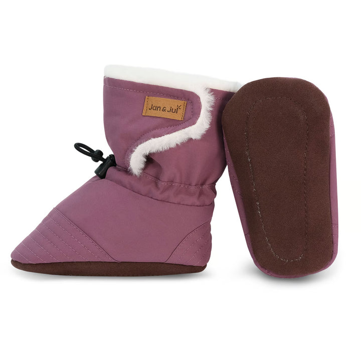 Jan &amp; Jul Stay-Put Winter Booties - Dark Plum