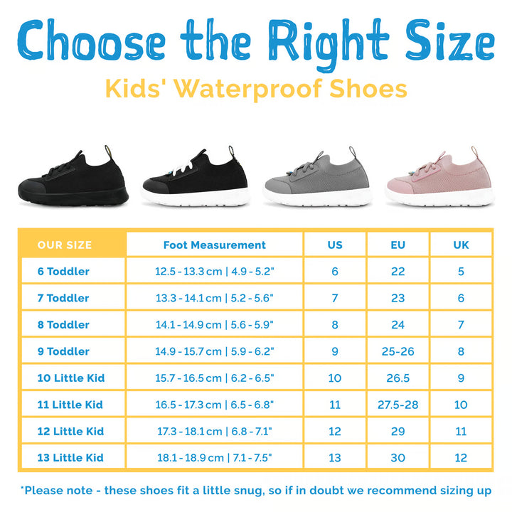 Jan &amp; Jul Rainrunners Waterproof Sneakers - Jet Black