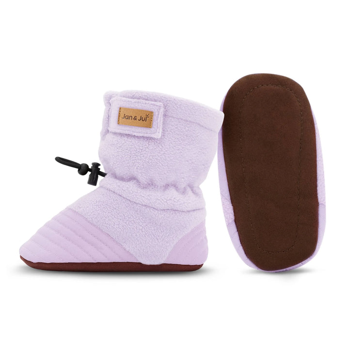 Jan &amp; Jul Stay-Put Cozy Booties - Lavender