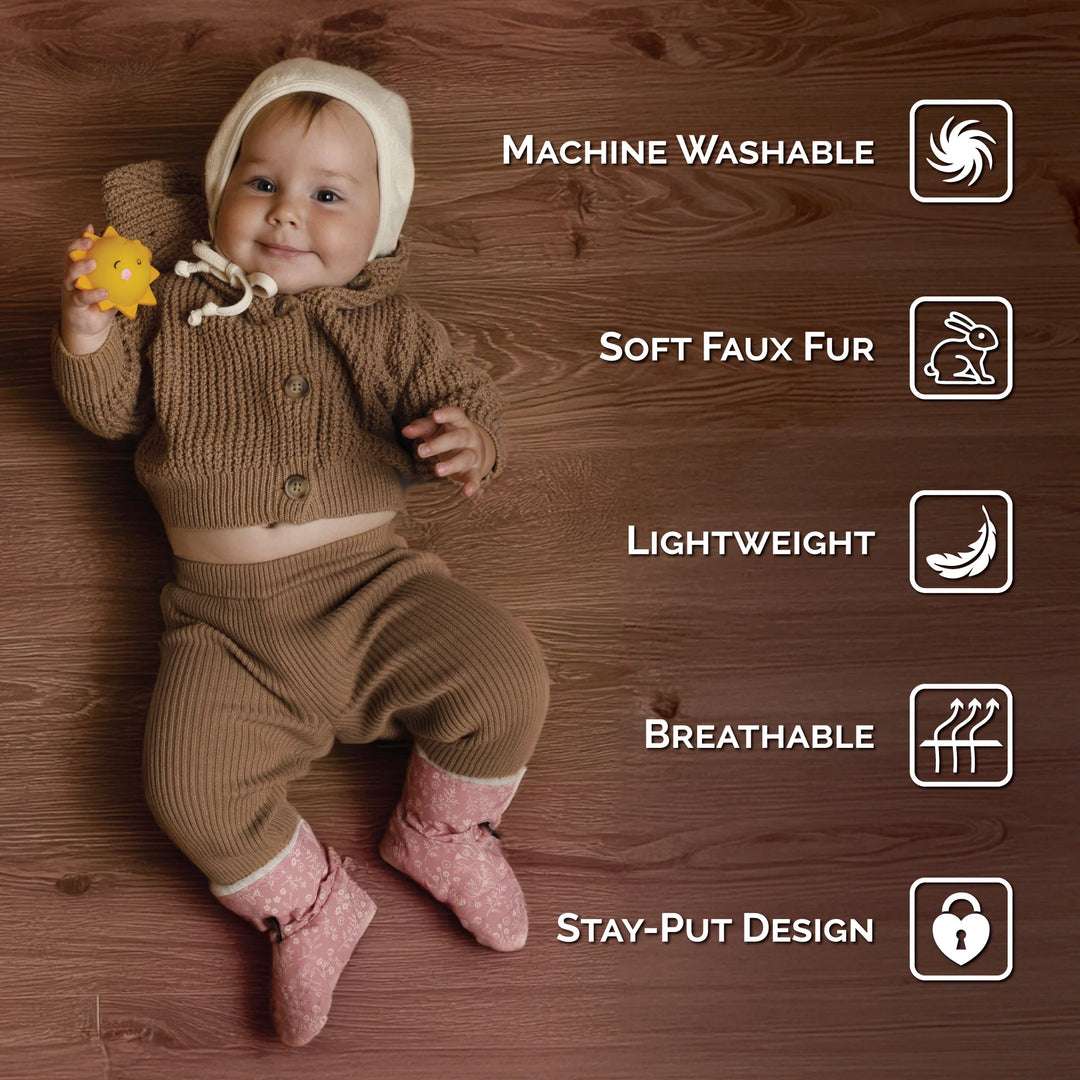 Jan &amp; Jul Stay-Put Winter Booties - Dark Spruce