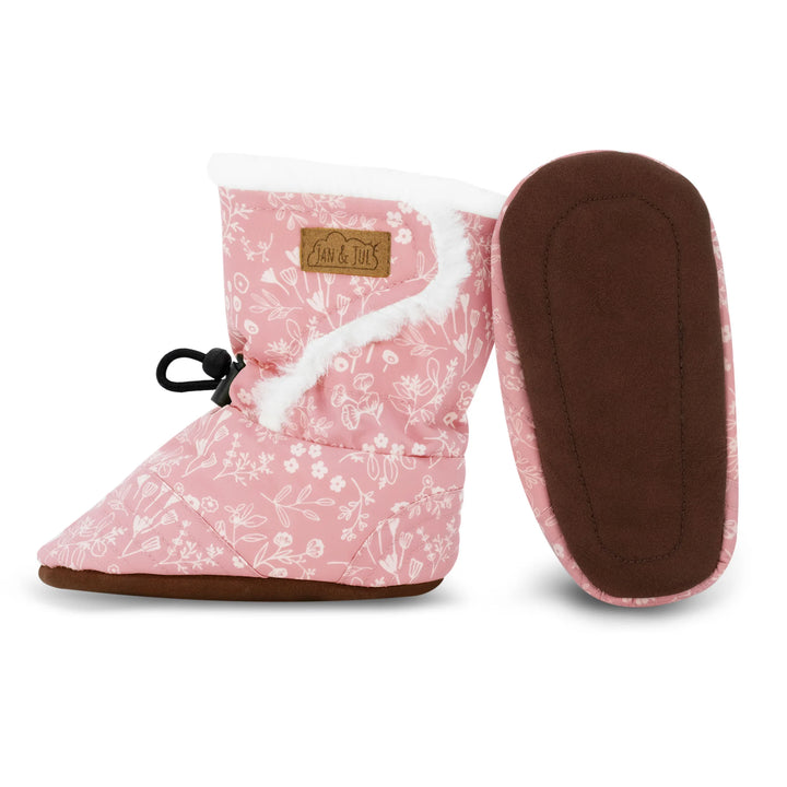Jan &amp; Jul Stay-Put Winter Booties - Prairie Flowers