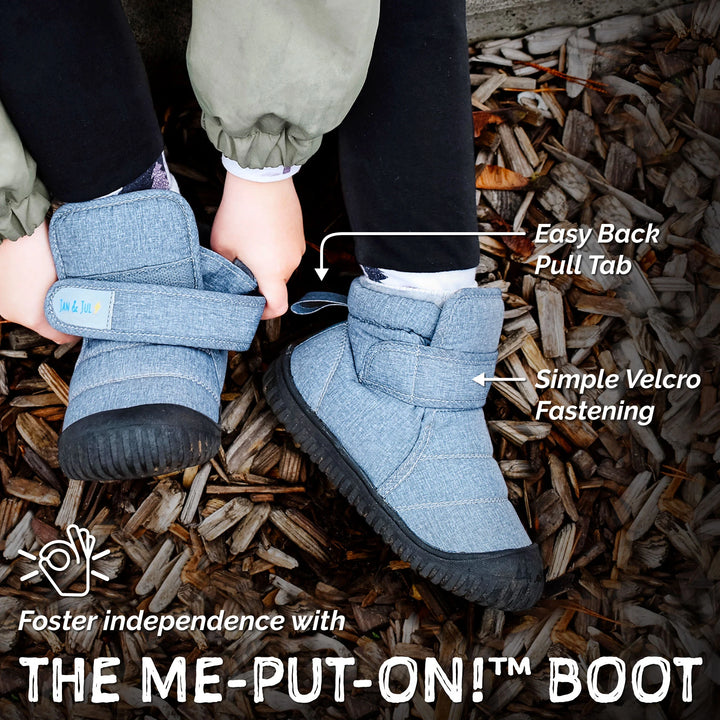 Jan &amp; Jul Toasty-Dry Booties - Dark Navy