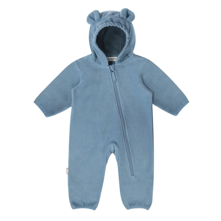Jan &amp; Jul Fleece Suit - Stormy Blue
