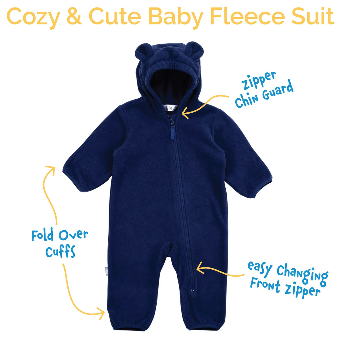 Jan &amp; Jul Fleece Suit -Dusty Pink