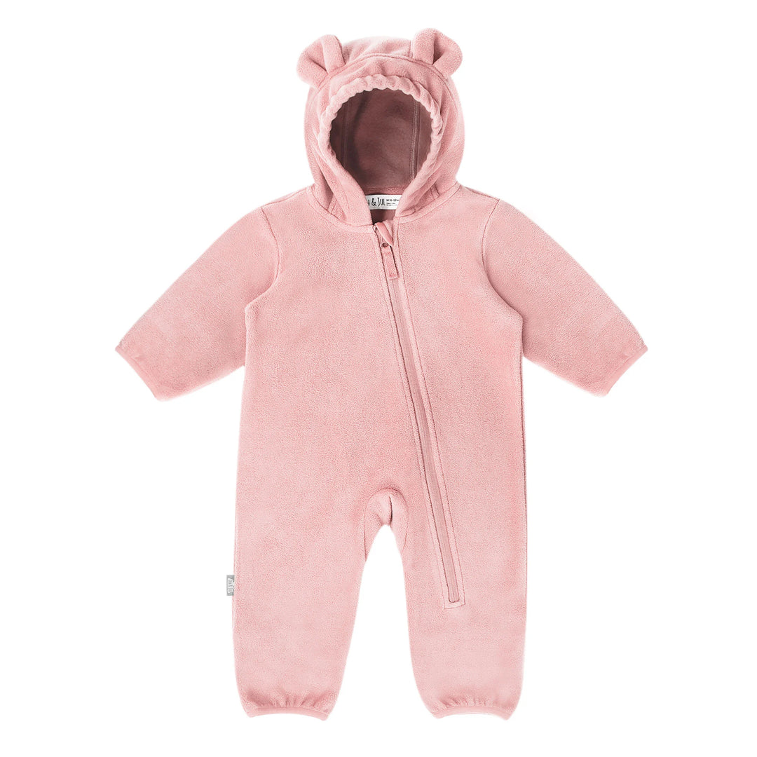 Jan &amp; Jul Fleece Suit -Dusty Pink