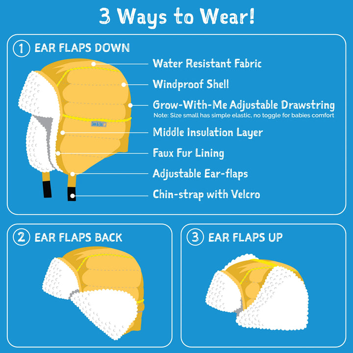 Jan &amp; Jul Toasty-Dry Trapper Winter Hat - Prairie Flower