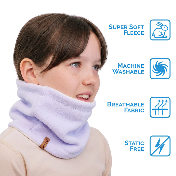 Jan &amp; Jul Fleece Neck Warmer - Lavender