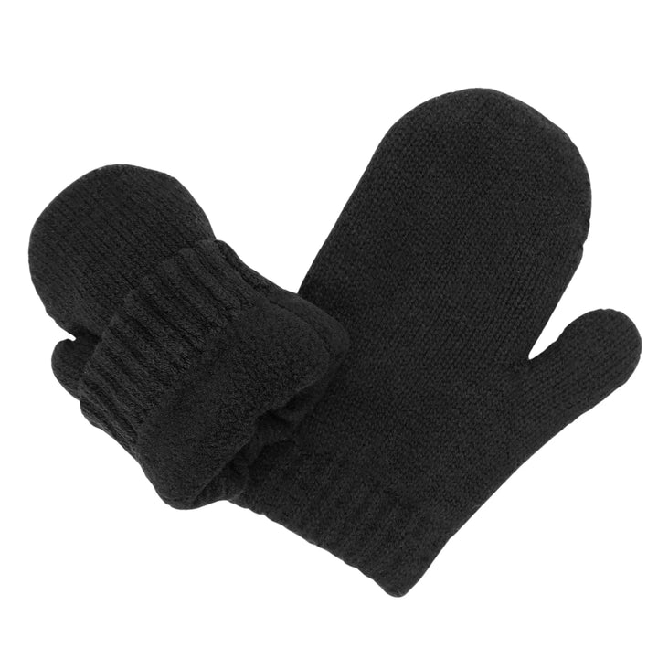 Jan &amp; Jul Knit Wi\nter Mittens - Jet Black