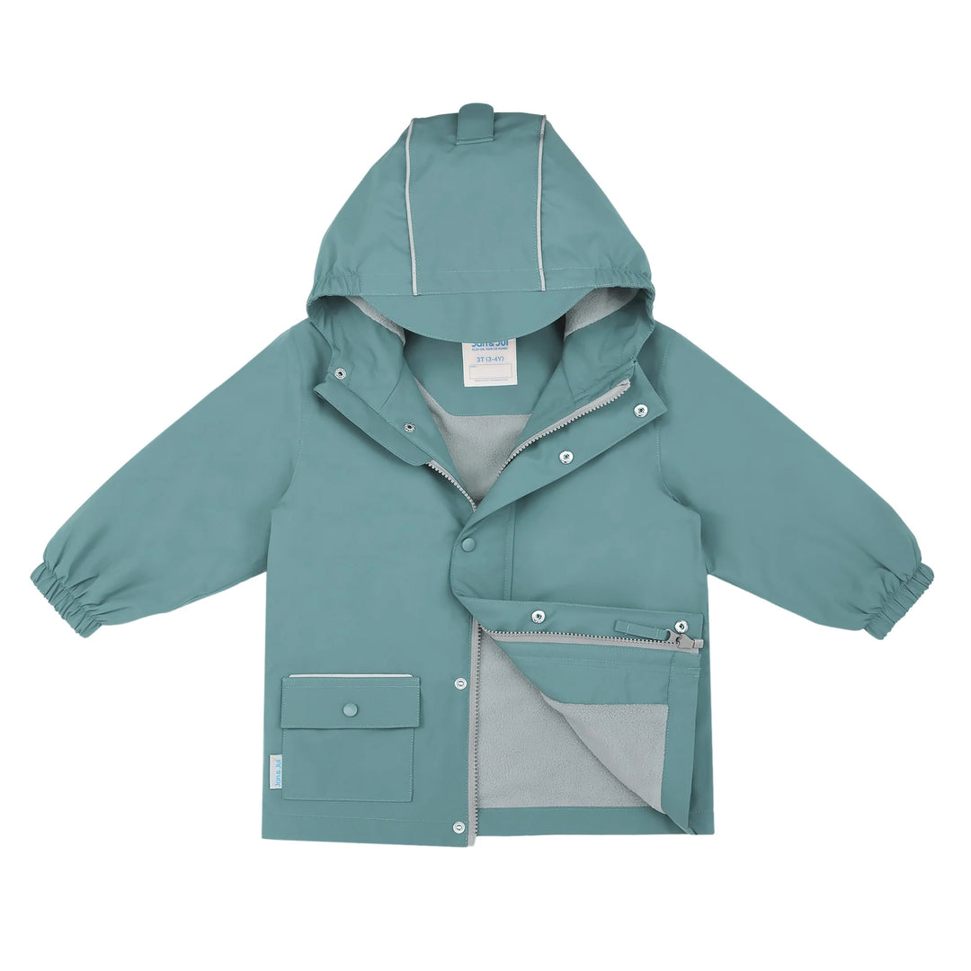 Jan &amp; Jul Cozy Dry Rain Jacket - Dark Spruce