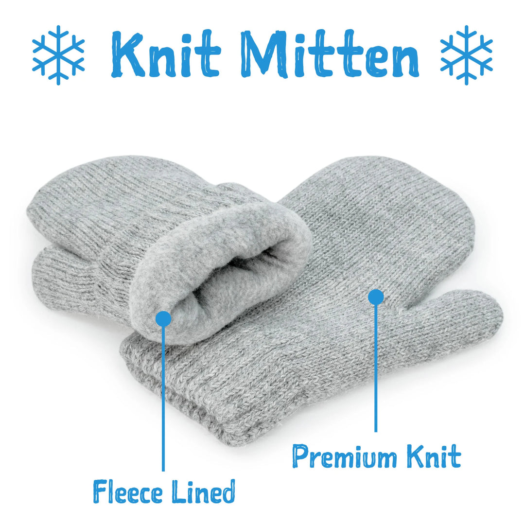 Jan &amp; Jul Knit Wi\nter Mittens - Wheat Field