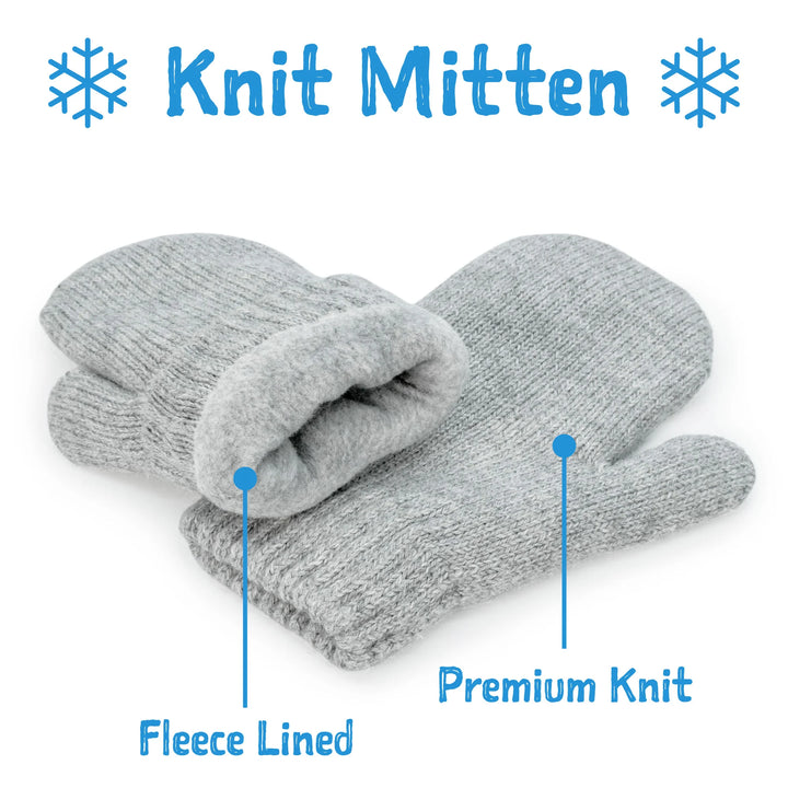 Jan &amp; Jul Knit Wi\nter Mittens - Wheat Field