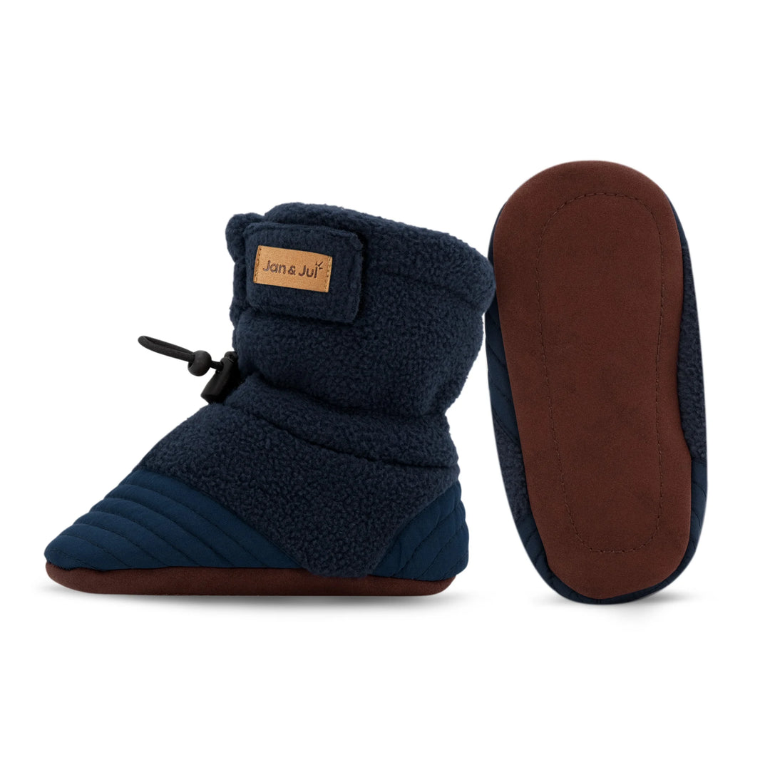 Jan &amp; Jul Stay-Put Cozy Booties - Dark Navy