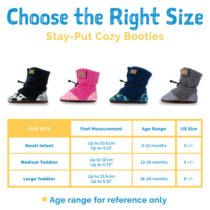 Jan &amp; Jul Stay-Put Cozy Booties - Lavender