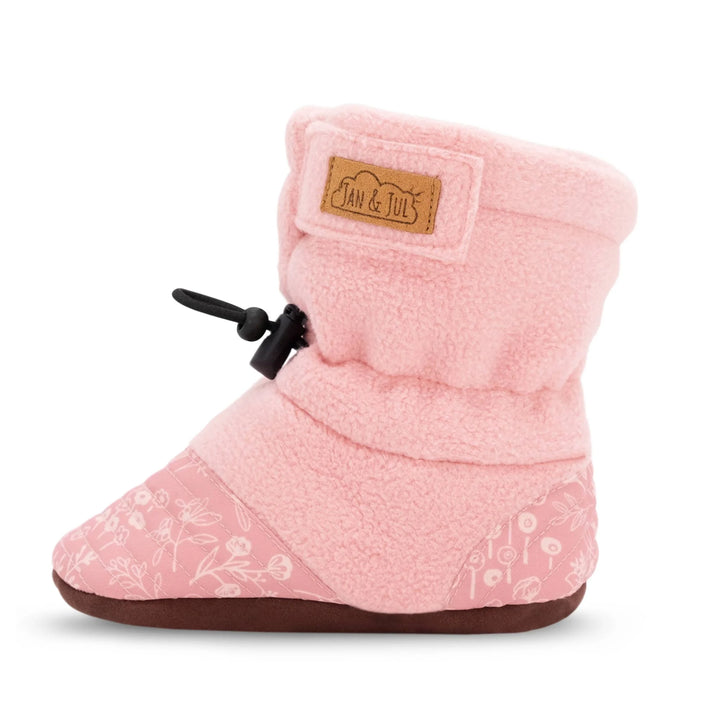 Jan &amp; Jul Stay-Put Cozy Booties - Prairie Flowers