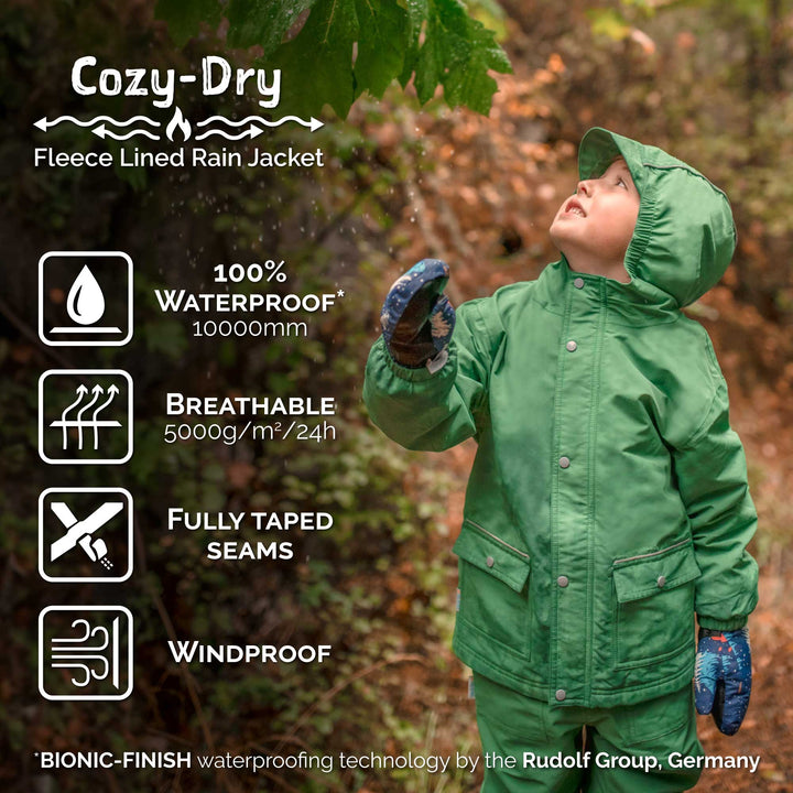 Jan &amp; Jul Cozy Dry Rain Jacket - Dark Spruce