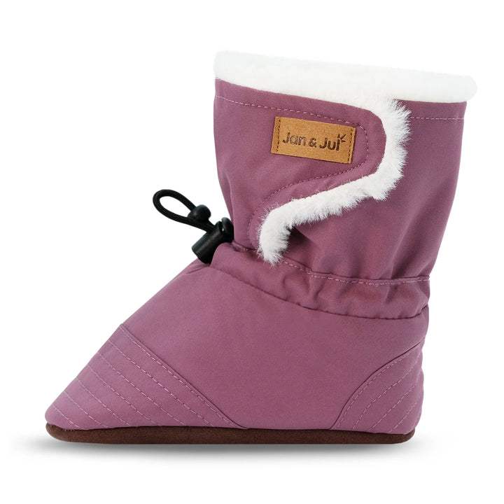 Jan &amp; Jul Stay-Put Winter Booties - Dark Plum