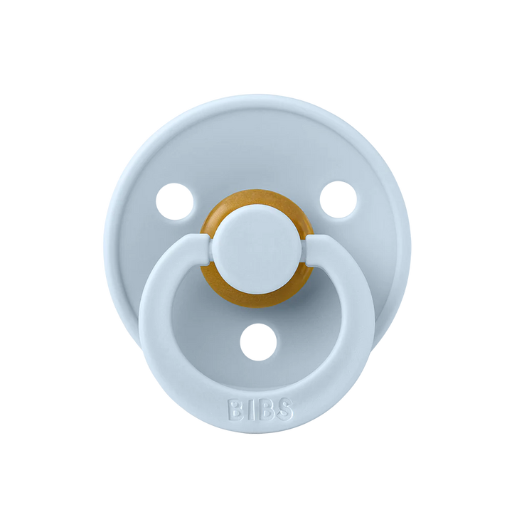 BIBS Round Colour Pacifiers - Size 2 (6-18m)