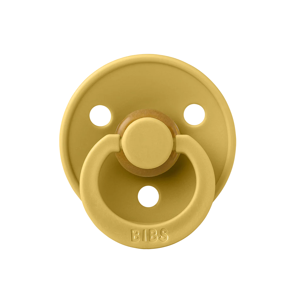 BIBS Round Colour Pacifiers - Size 3 (18+m)