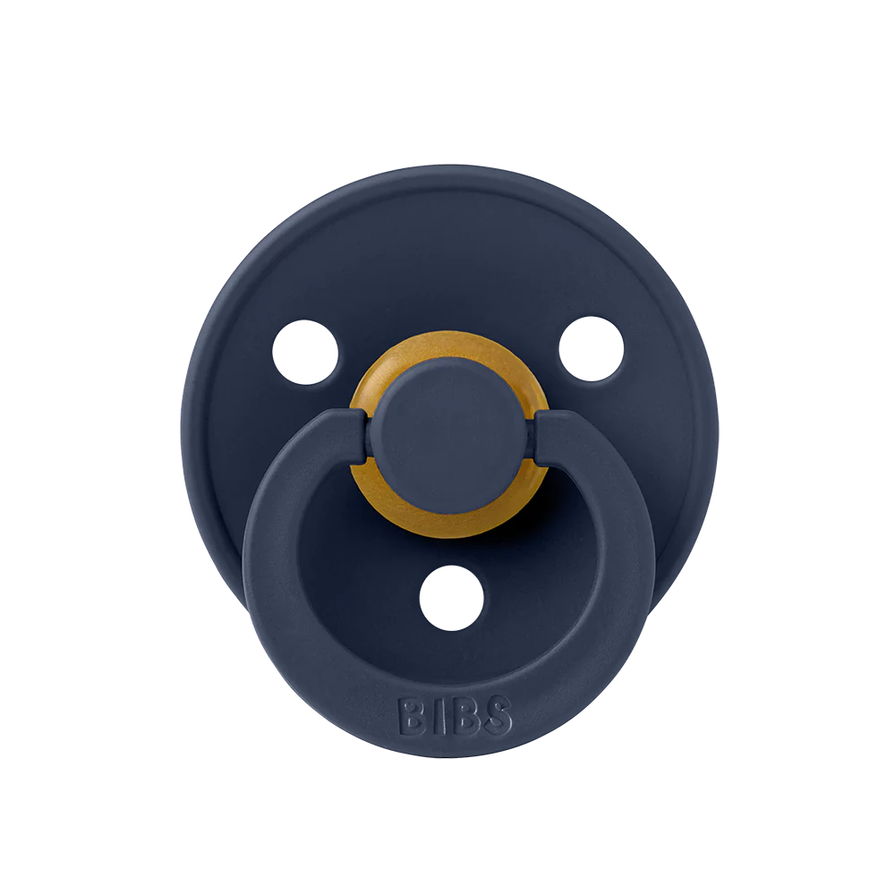 BIBS Round Colour Pacifiers - Size 3 (18+m)