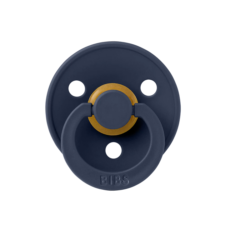 BIBS Round Colour Pacifiers - Size 3 (18+m)