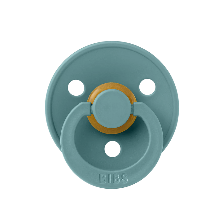 BIBS Round Colour Pacifiers - Size 2 (6-18m)