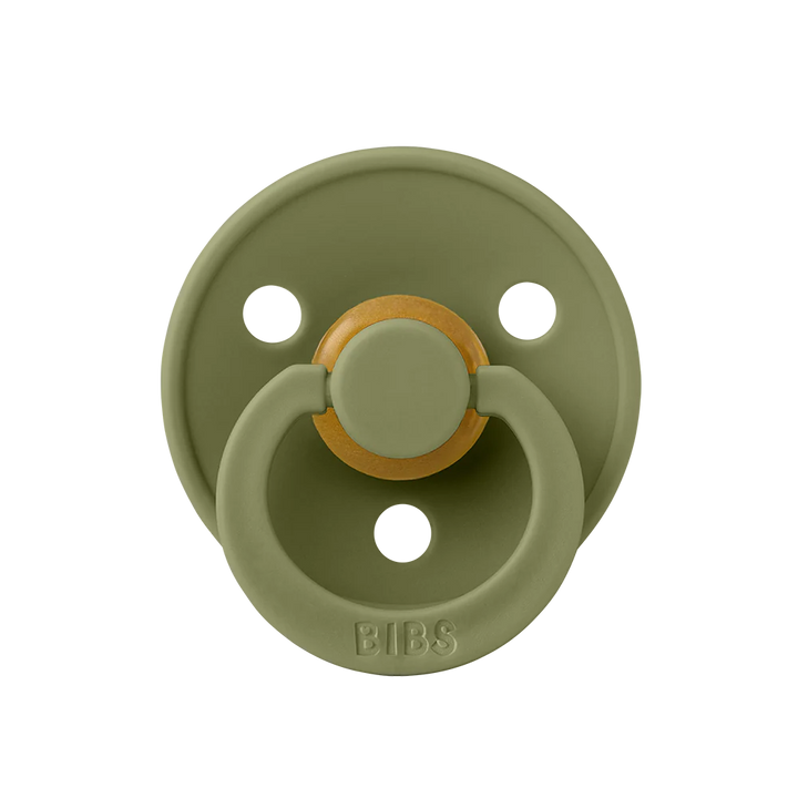 BIBS Round Colour Pacifiers - Size 3 (18+m)