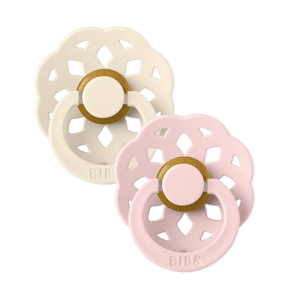 BIBS Round Boheme Pacifier - Size 2 (6-18m)