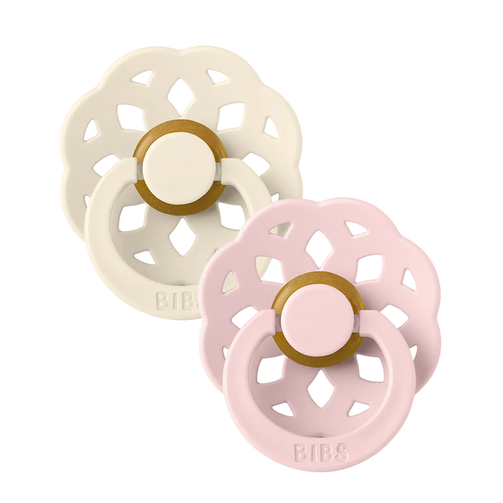 BIBS Round Boheme Pacifier - Size 2 (6-18m)