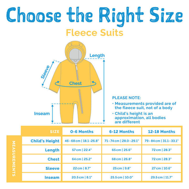 Jan &amp; Jul Fleece Suit - Navy