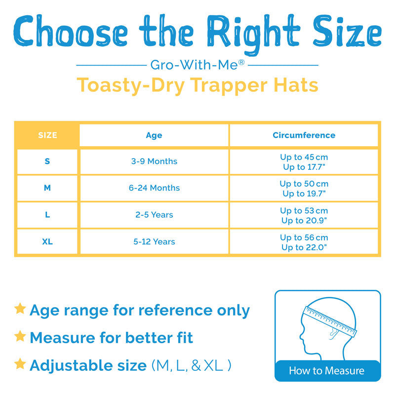 Jan &amp; Jul Toasty-Dry Trapper Winter Hat - Mint Star