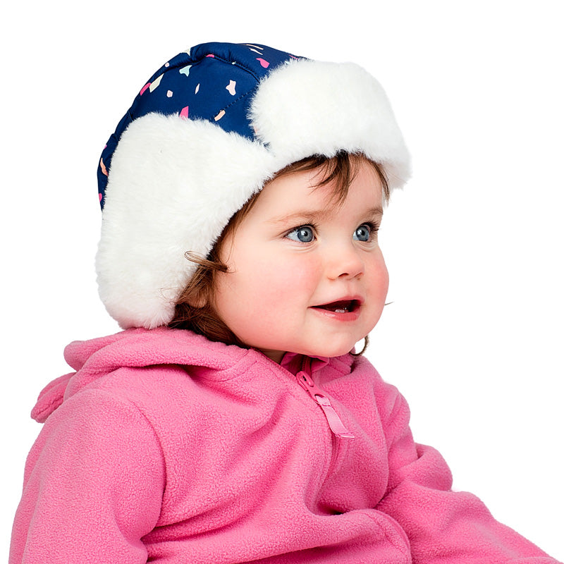 Jan &amp; Jul Toasty-Dry Trapper Winter Hat - Mint Star